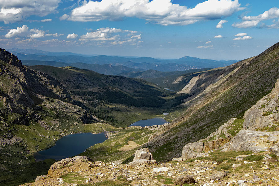 High Altitude Lake View Photograph