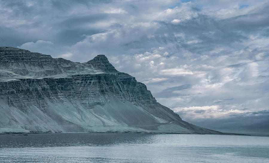 High and Lofty Along the Coast of Iceland Photograph by Marcy Wielfaert