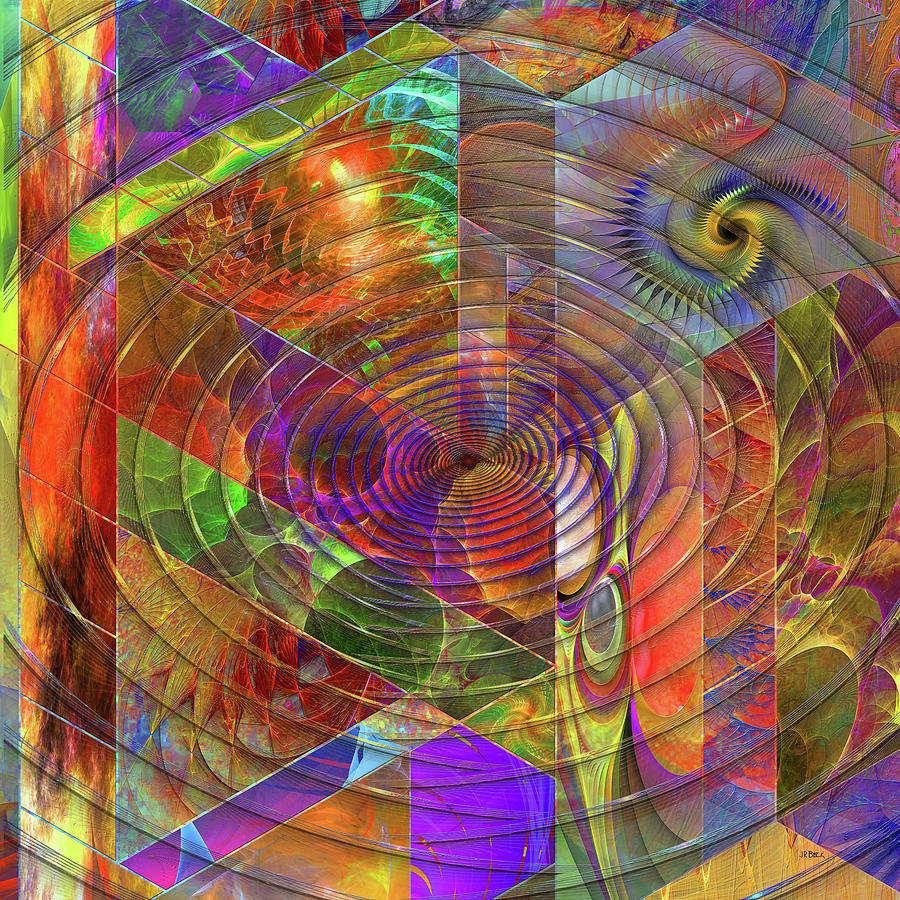 High Anxiety Digital Art - High Anxiety - Square Version by Studio B Prints High Anxiety Digital Art - High Anxiety - Square Version by Studio B Prints
