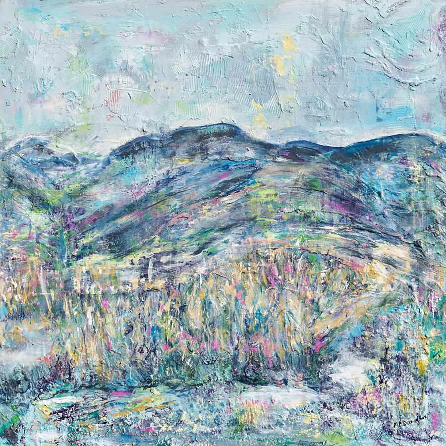 High Country- Abstract Landscape- Diptych 2 Painting