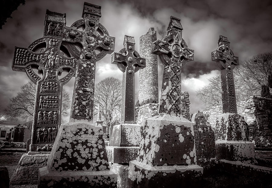 High Crosses At Monasterboice Photograph by Sublime Ireland