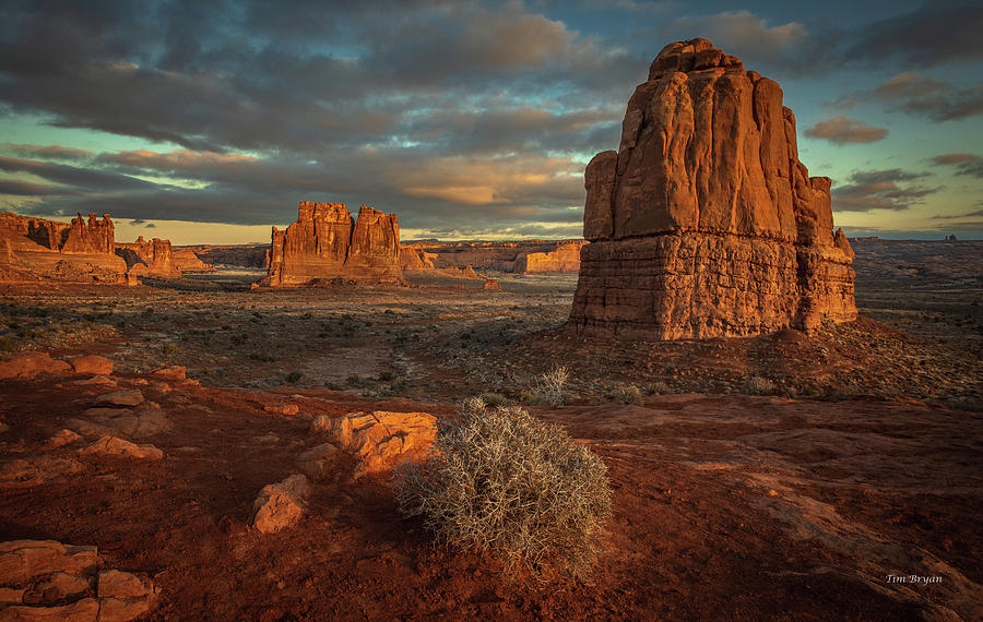 Arches National Park Photograph - Dimension by Tim Bryan