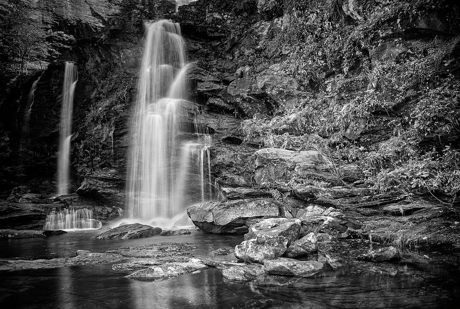 HIgh Falls Near Glenville NC Photograph by Bob Decker