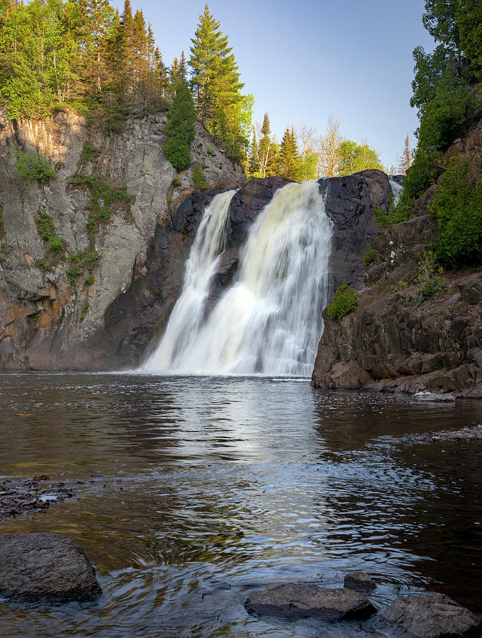 High Falls Tettegouche State Park Photograph by Dan Sproul Fine Art