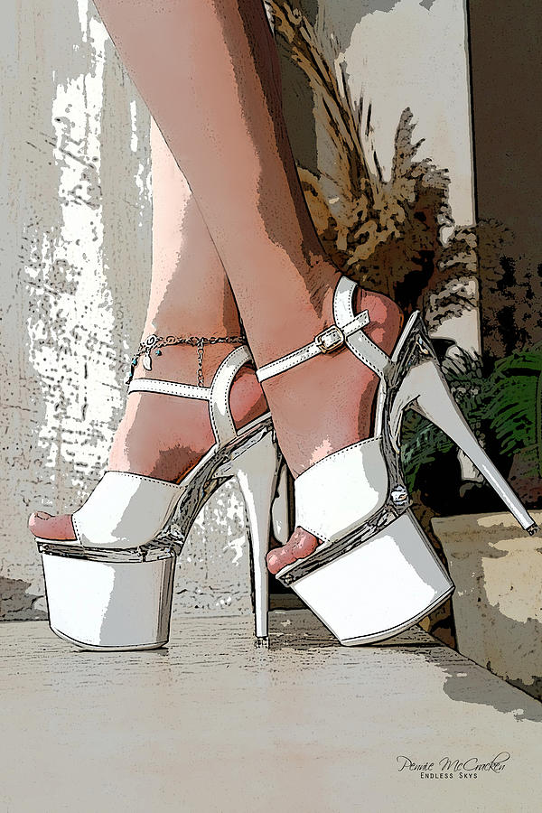 High Heels Digital Art by Pennie McCracken