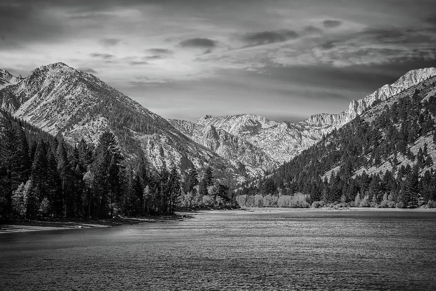 High in the Heavenly Sierra in Black and White Photograph by Lynn Bauer