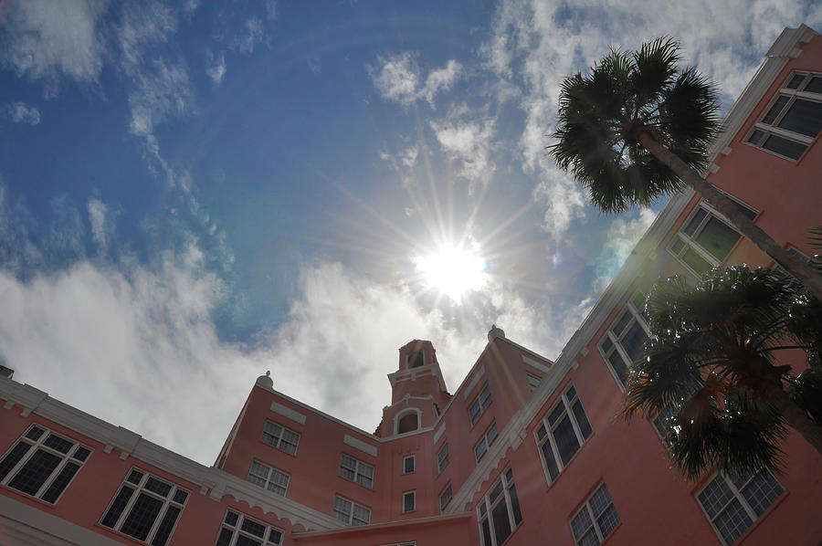 High Noon at the Don Cesar Photograph by Bill Cannon