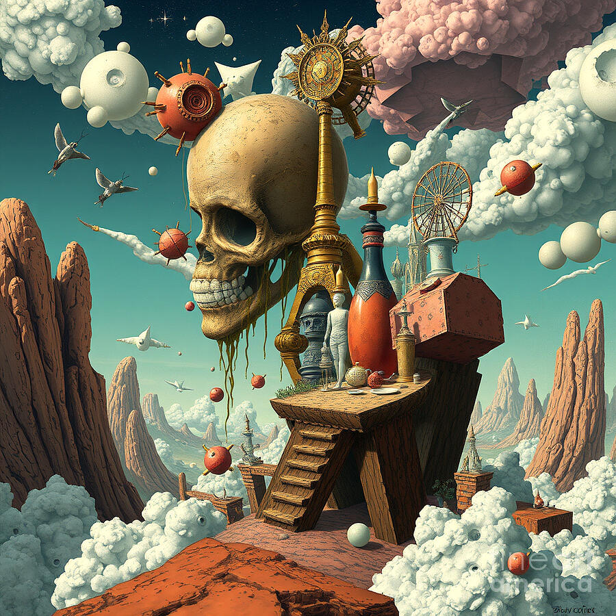 High on a Mountain Top Digital Art by Steve MItchell High on a Mountain Top Digital Art by Steve MItchell