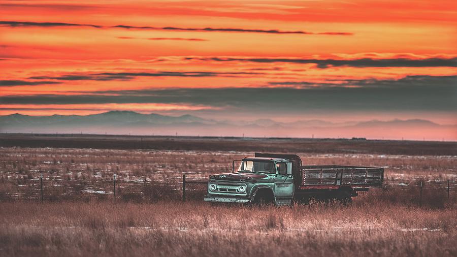 High Plains Sunset Photograph
