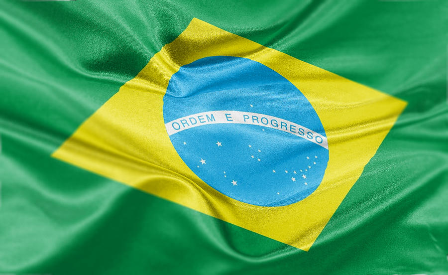 High resolution digital render of Brazil flag Photograph by Mariano Sayno