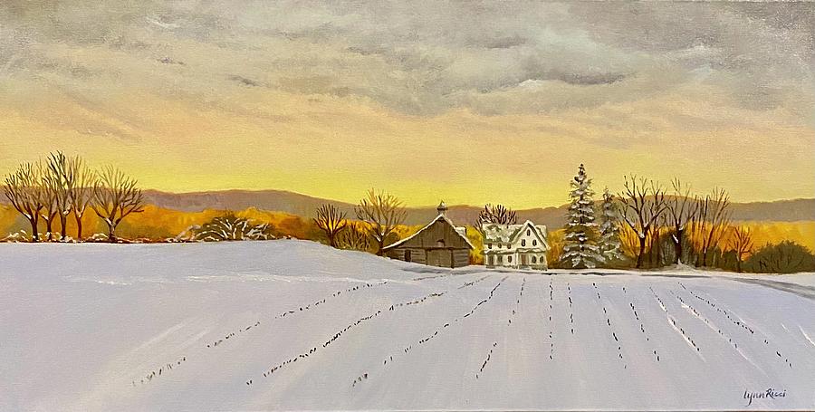 High Ridge Farm Painting