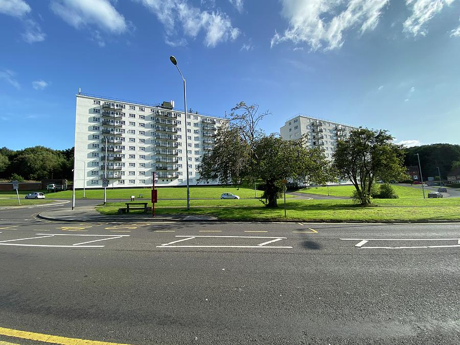 High Rise Apartments in Leeds, UK Photograph by Derek Oldfield Fine Art America