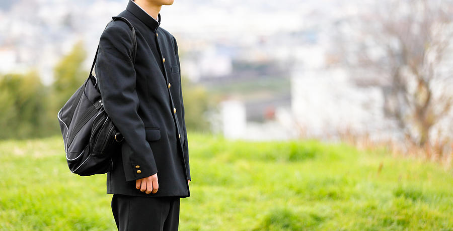 High school student in uniform Photograph by Taka4332
