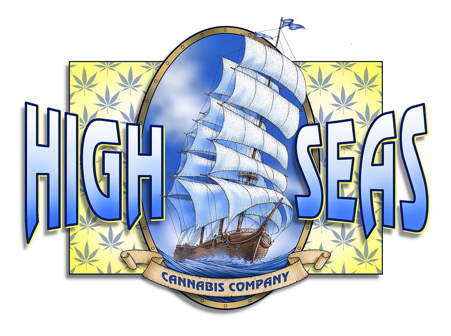 High Seas Cannabis Company Digital Art by Scott Ross
