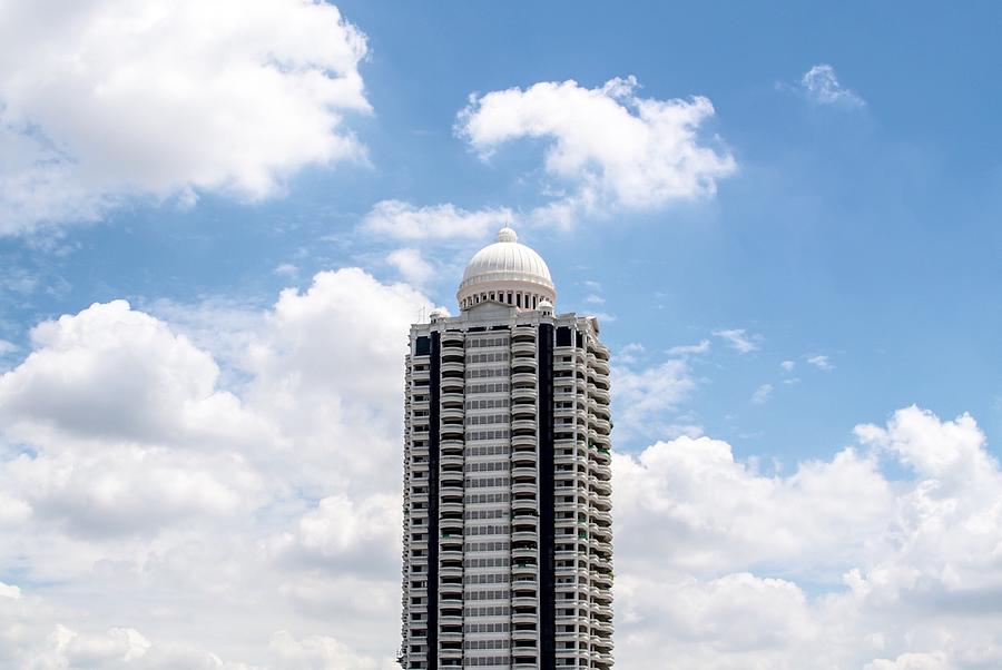 High-Section Of Skyscraper With White Dome On Top Photograph by Pulperm Phungprachit / EyeEm High-Section Of Skyscraper With White Dome On Top Photograph by Pulperm Phungprachit / EyeEm