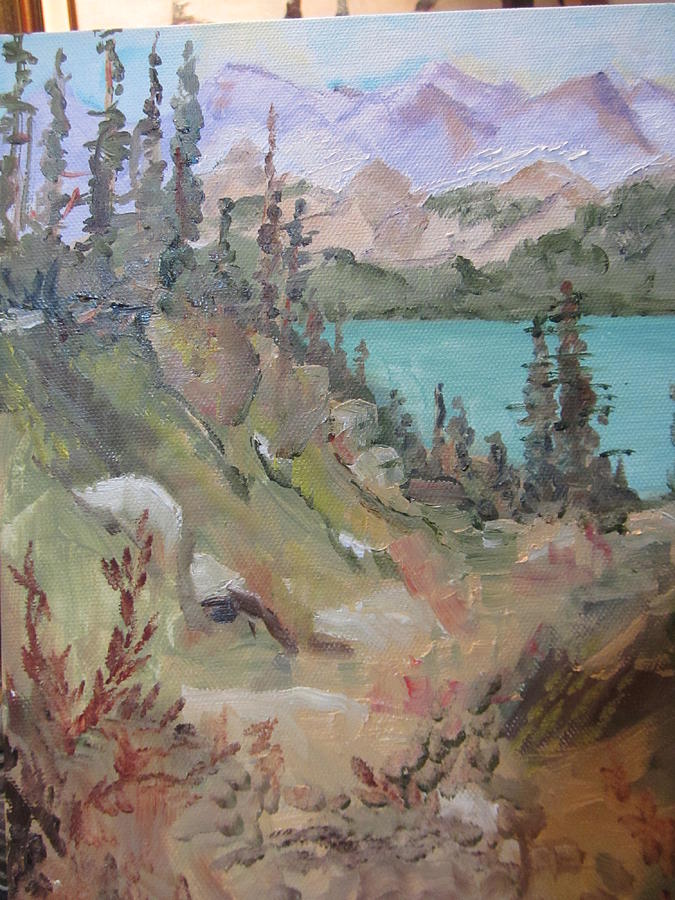 High Sierra Painting by Dody Rogers
