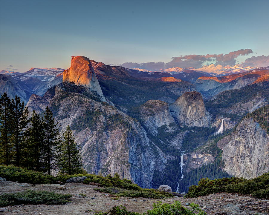 High Sierra Sunset Photograph by Harold Rau