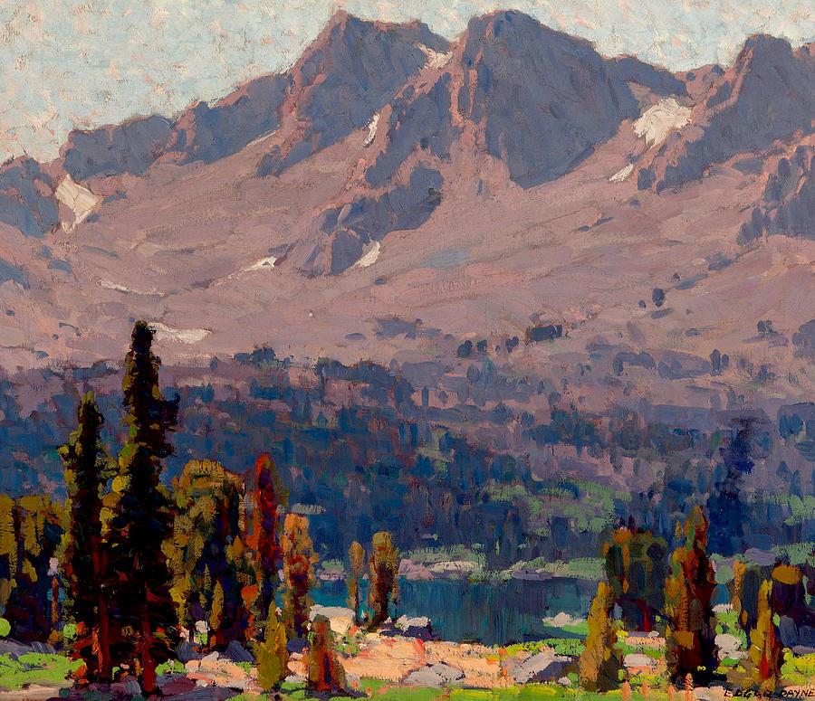 High Sierras Painting by Edgar Alwin Payne - Fine Art America