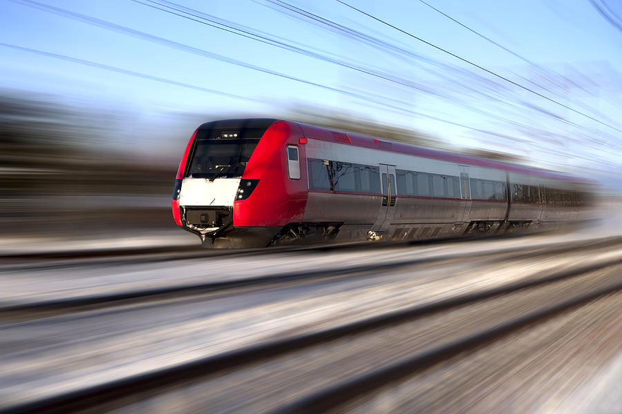 High Speed Train Photograph by Remus Kotsell