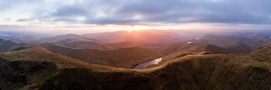 High Street Aerial Lake District Photograph by Sonny Ryse