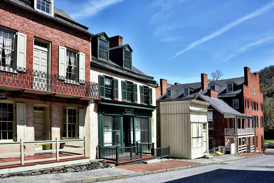 High Street - Harpers Ferry - West Virginia Photograph by Brendan Reals