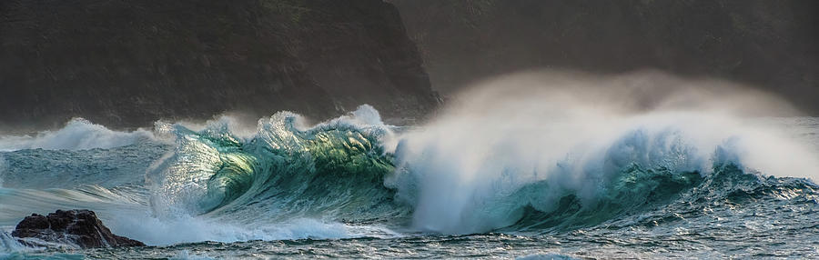High Surf X Photograph by Doug Davidson