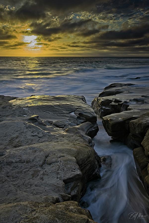 High Tide at The Beach Photograph by Bill Thomas - Fine Art America