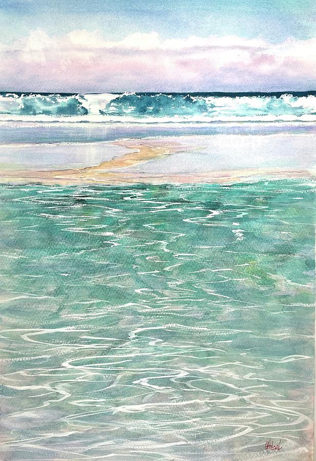 High tide Painting by Chris Hobel