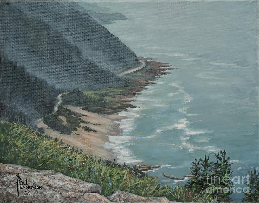 High View-highway 101 Painting