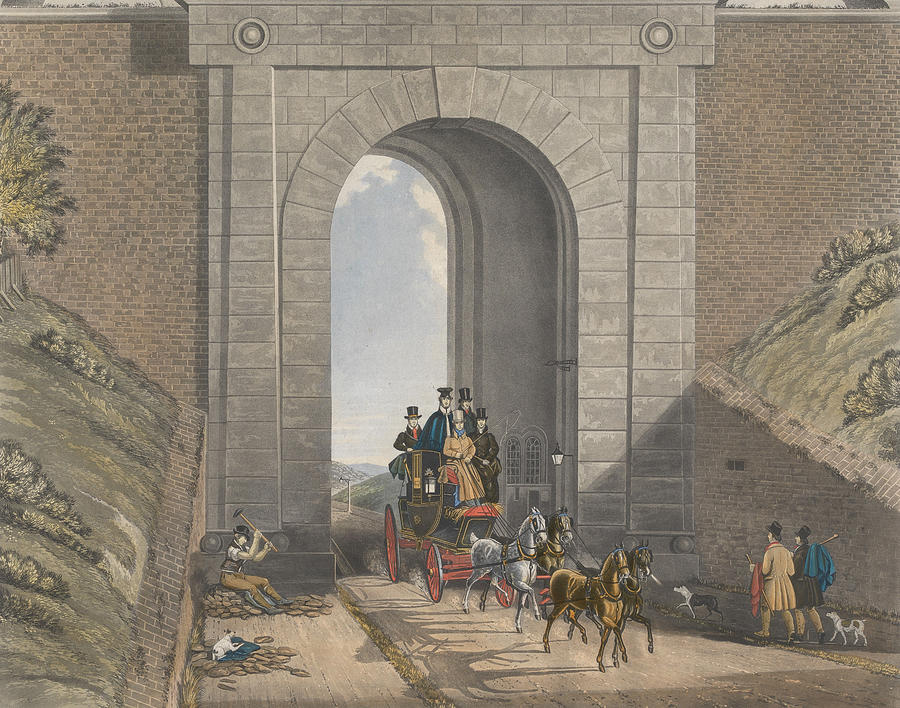Highgate Tunnel Relief by George Hunt