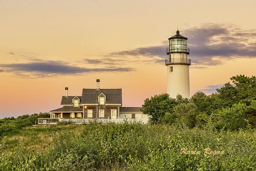 Highland Lighthouse At Sunset Photograph by Karen Regan - Fine Art America