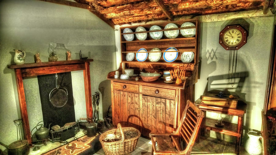 Highland Scotland Historic House Interior Maggies Farm Photograph by OBT Imaging