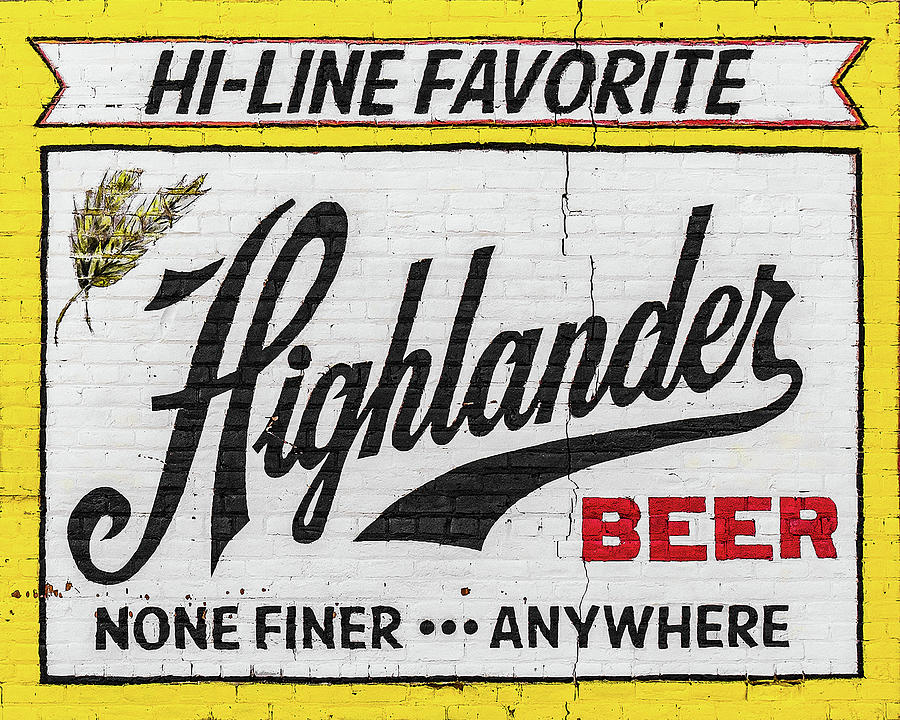 Highlander Beer Montana Photograph by Todd Klassy