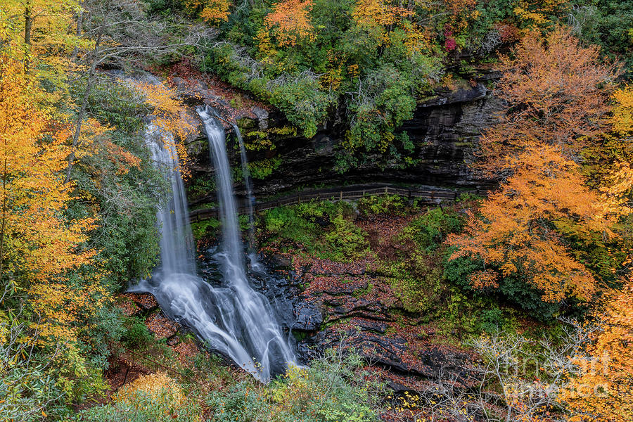 Highlands NC Waterfall  Photograph by Willie Harper