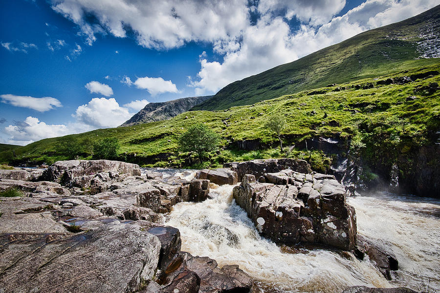 Highlands White Water - Scotland Photograph by Stuart Litoff
