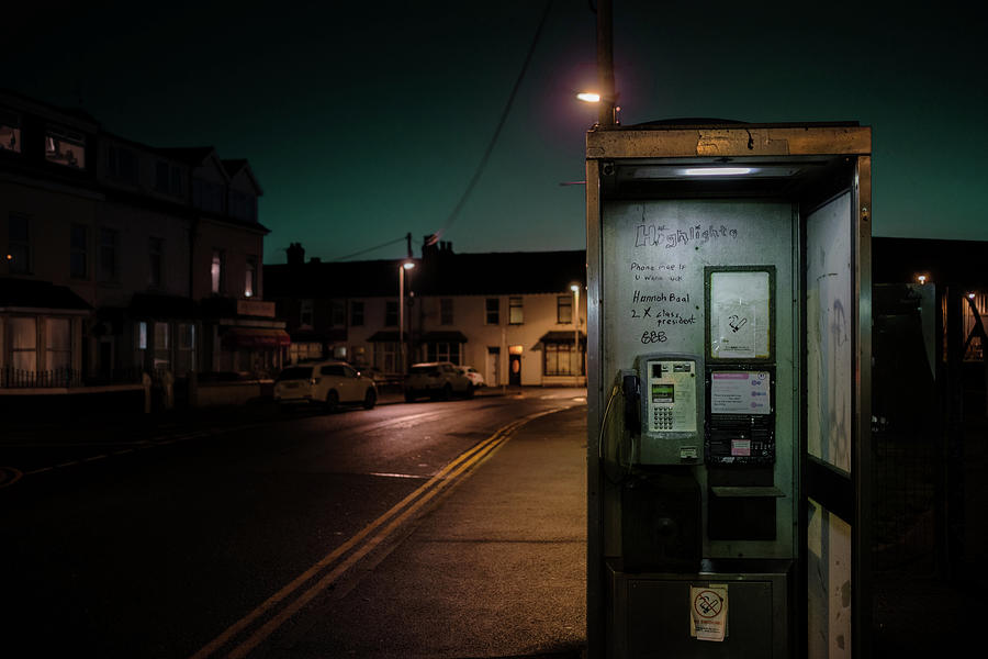 Phone Box Photograph - Highlighter by Nick Barkworth