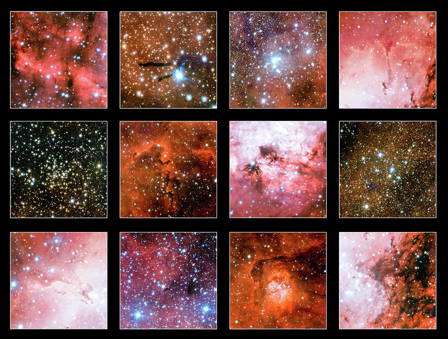 Highlights From Huge Vst Nebula Image Photograph