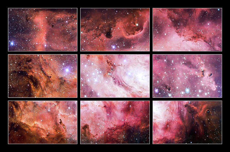 Highlights Of The Lagoon Nebula Photograph