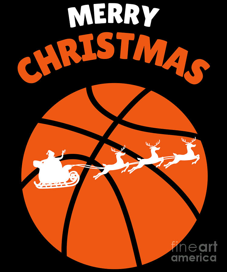 merry christmas basketball