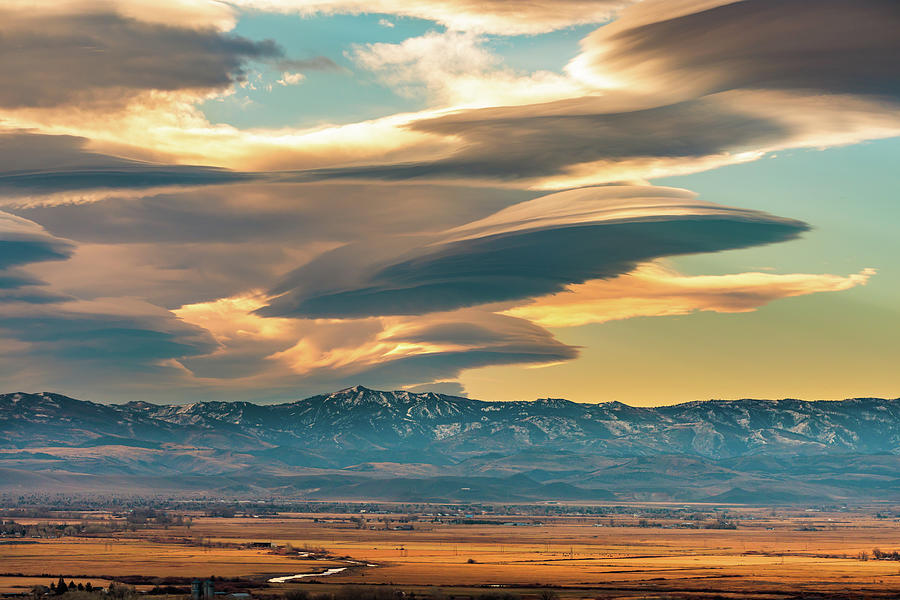 Hiking Above Carson Valley Sunrise 4 Photograph by Marc Crumpler