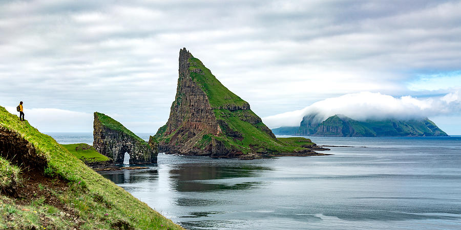 Hiking at Faroe Islands Photograph by Francesco Riccardo Iacomino