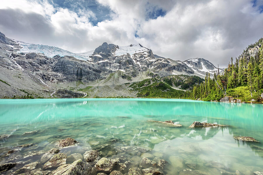 Hiking Paradise, A Journey To The Breathtaking Joffre Lakes Photograph
