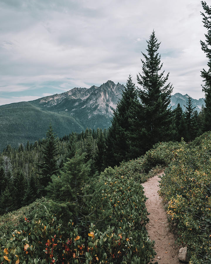 Hiking the Sawtooth Mountains Photograph by Bella B Photography - Pixels