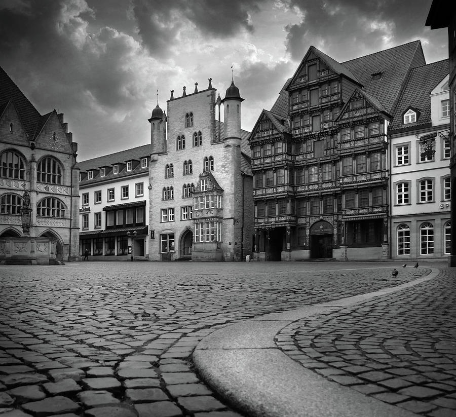 Hildesheim Photograph - Hildesheim Marktplatz and Cobblestones by Mark Robert Davey Hildesheim Photograph - Hildesheim Marktplatz and Cobblestones by Mark Robert Davey