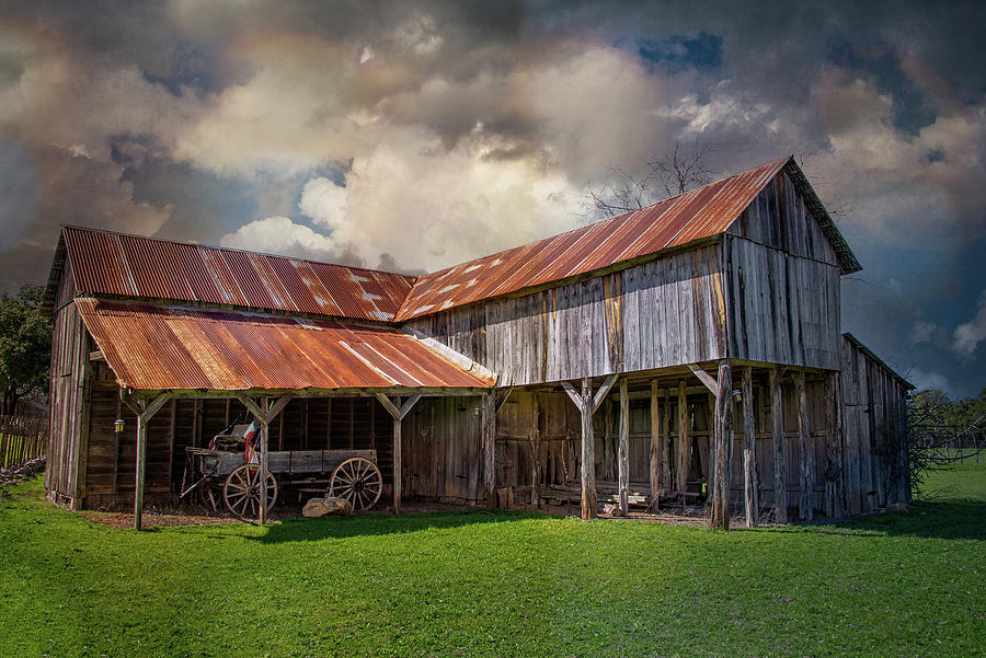 Hill Country Barn Photograph by Lynn Bauer