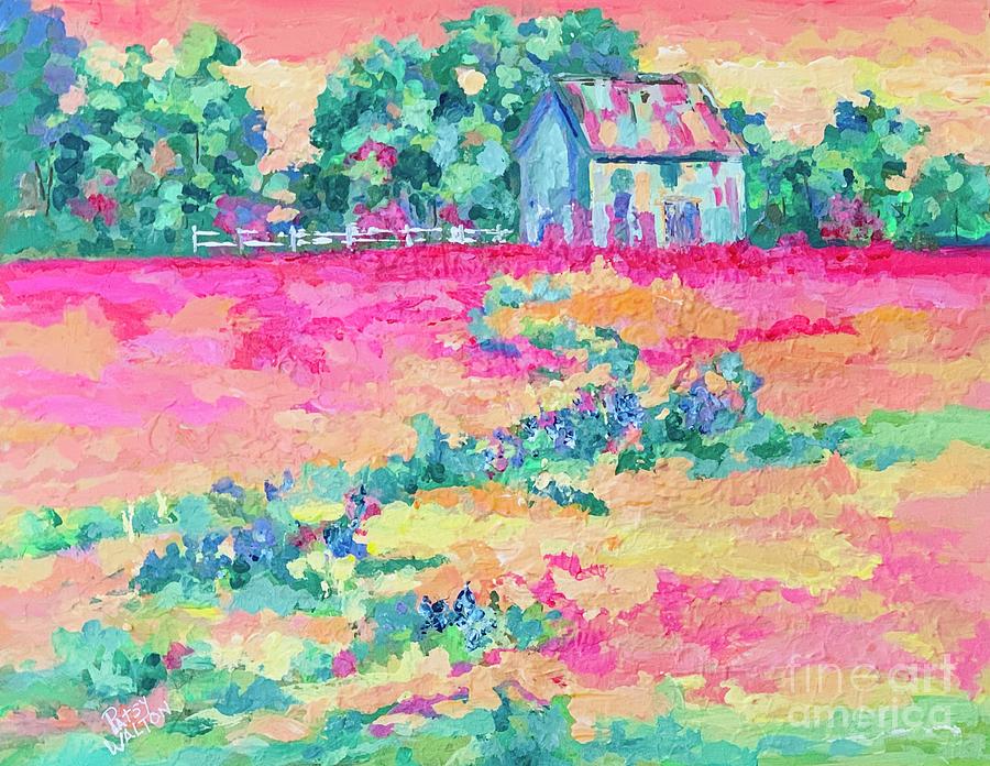 Hill Country Escape Painting by Patsy Walton