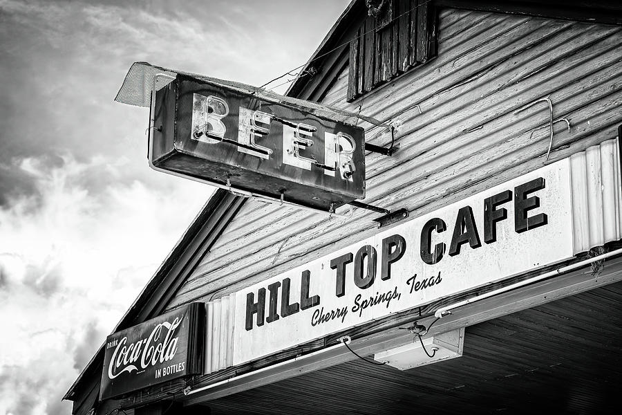 Hill Top Cafe Photograph by Stephen Stookey