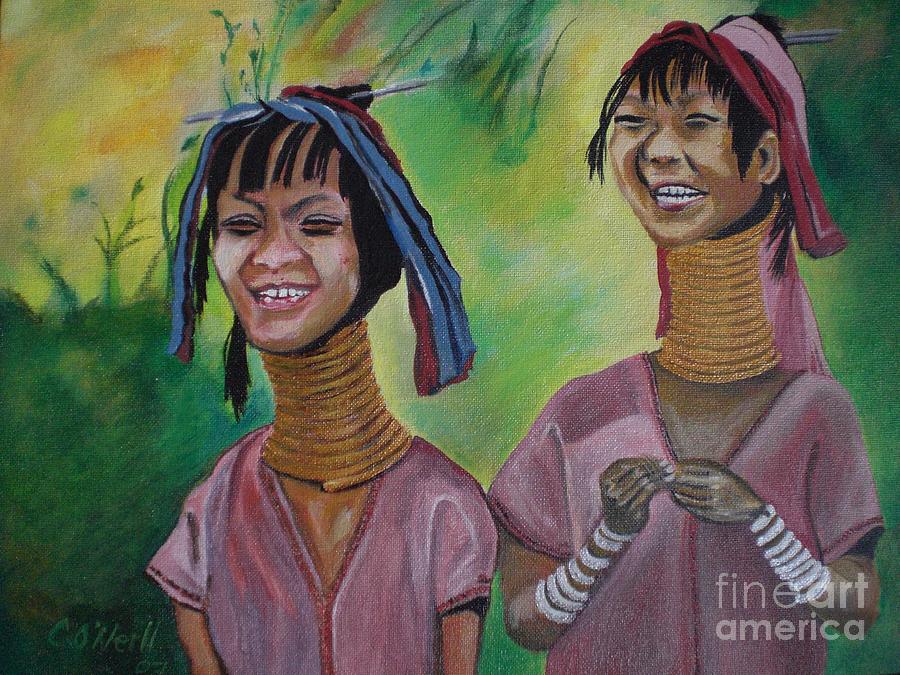 Hill Tribe Painting by Colin O neill