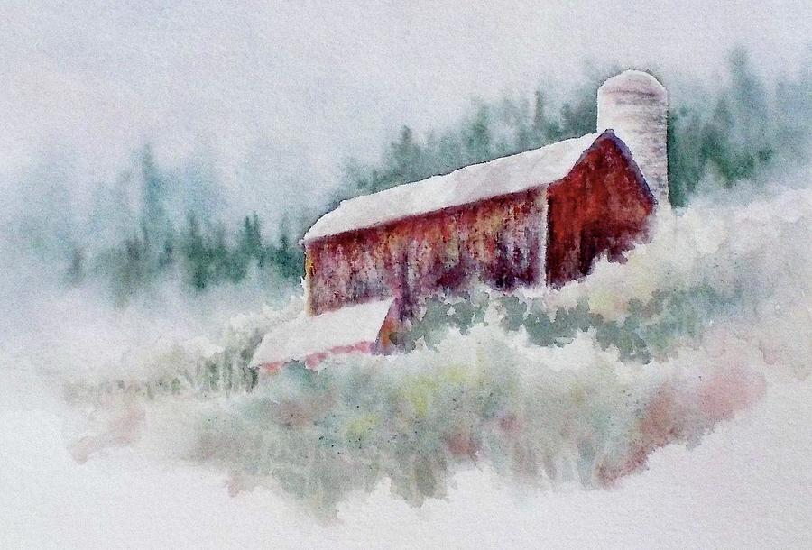 Hillcrest Farm Painting by Carolyn Rosenberger