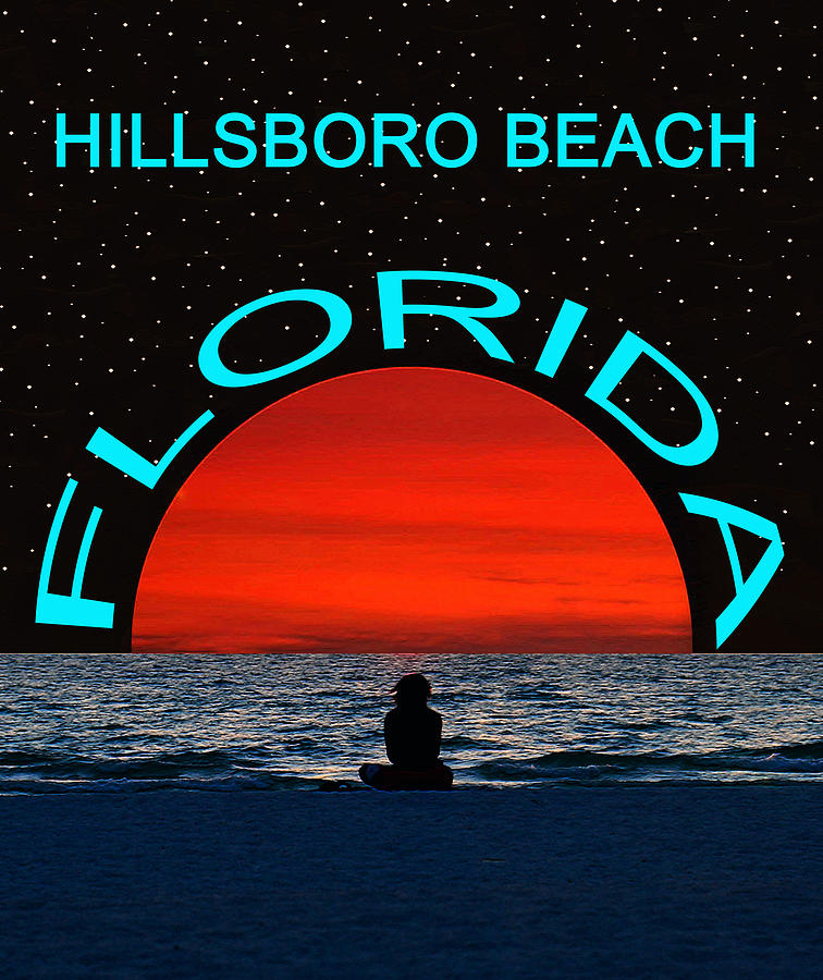 Hillsboro Beach Florida Dream Girl Mixed Media by David Lee Thompson